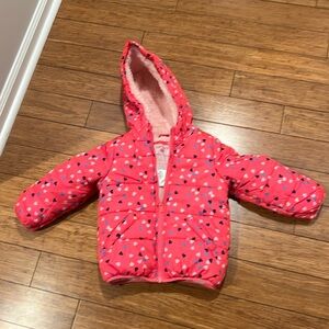 Like new condition Carter’s toddler girl size 4t puffer coat